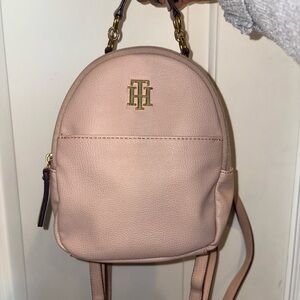 Tommy Hilfiger Pink Mini Backpack